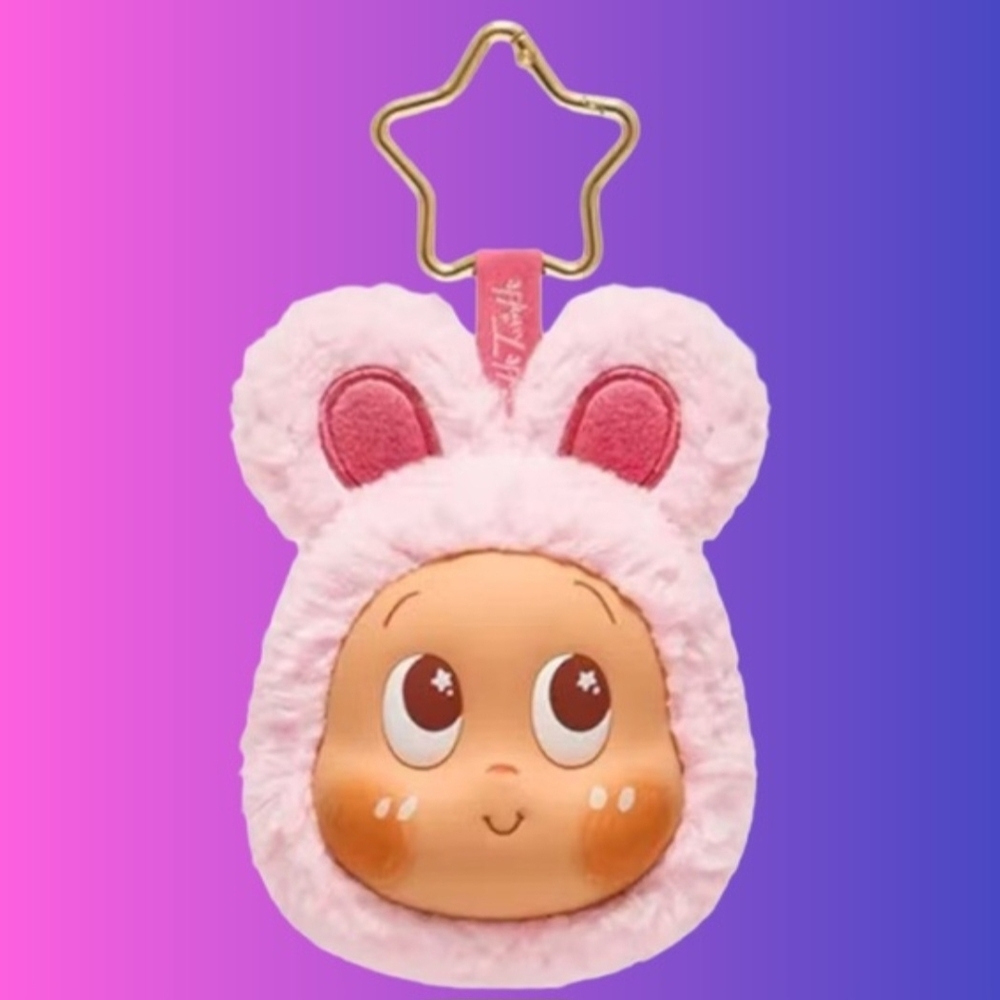 POP MART NWT Twinkle Twinkle Savor The Moment Earbuds Case Strawberry Rabbit